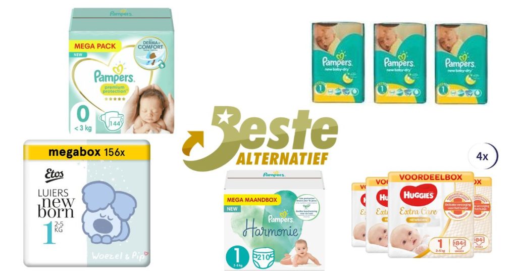 Beste Luier Maat newborn Review 5x Test! 