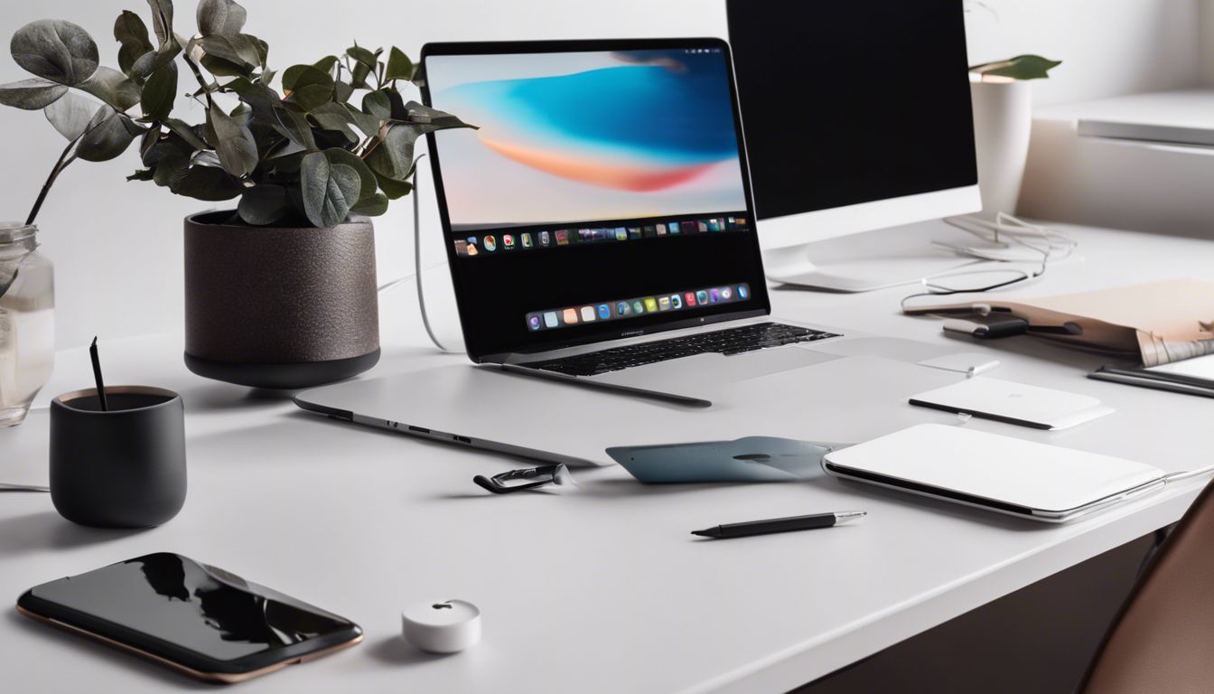Verscheidenheid aan Apple Pencil-alternatieven op een strak bureau.