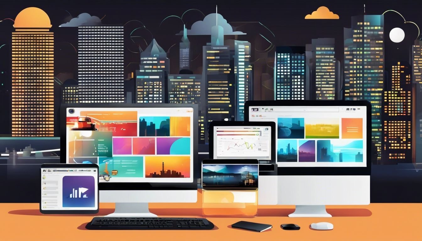 Een opgeruimd computerscherm met diverse multimedia-afspeel- en beheertools.